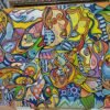 Art naïf painting