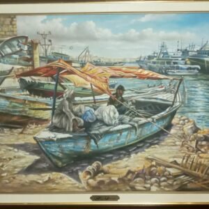 Fishermen’s Boats in the Anfoushi Area in Alexandria