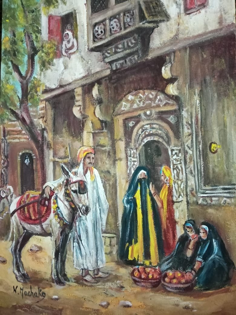Oriental and inspired by the Egyptian environment