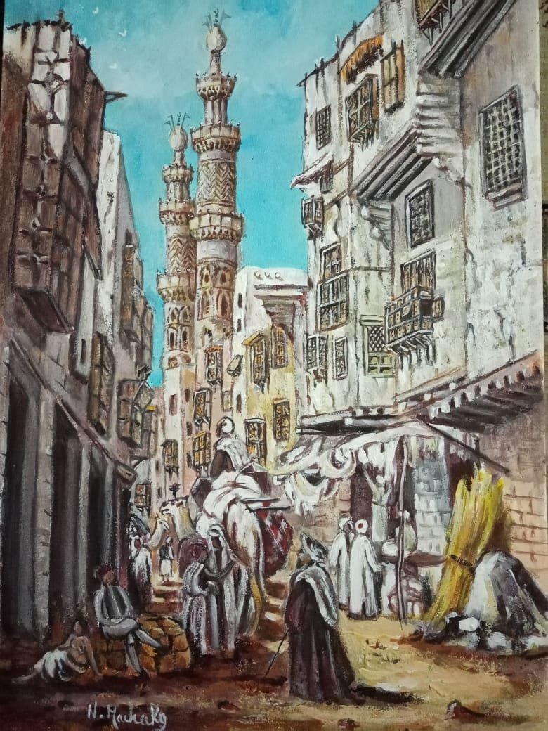 Oriental and inspired by the Egyptian environment