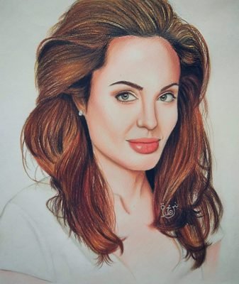 portrait famous actors and singers