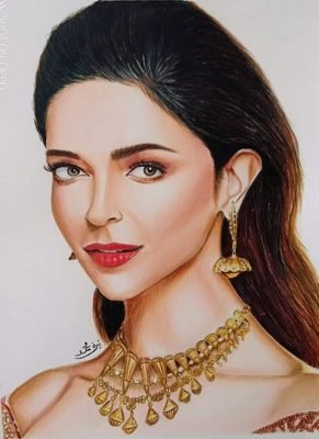 portrait famous actors and singers