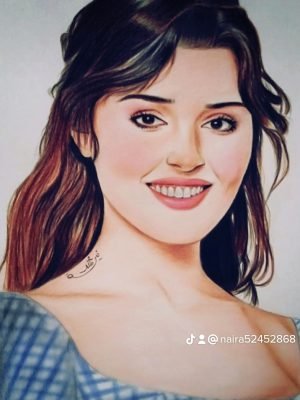 portrait famous actors and singers