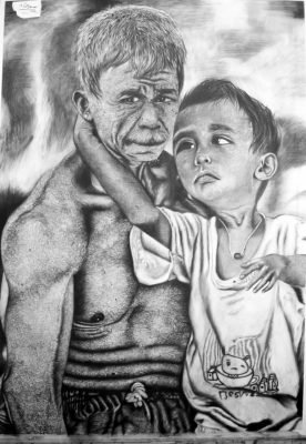 If poverty were a man, I would kill him.