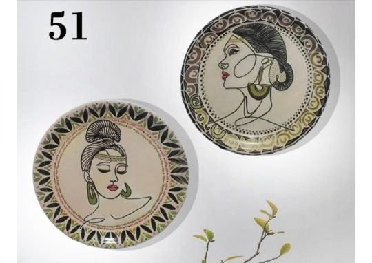 Handmade tray painting