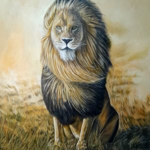 the king (lion)
