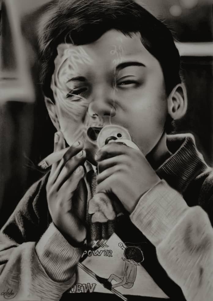 Cigarette and pacifier